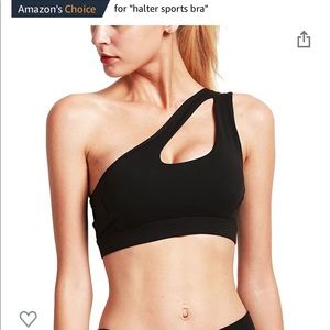 One Shoulder Sports Bra